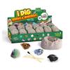 12 Natural Rock & Mineral Dig Kit - Educational STEM Toy for Kids, Mining Gemstones, Rocks, and Minerals  Party Favors for Boys & Girls view 1