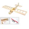 Dancing Wings Hobby Balsa Wood Aircraft 580mm Mini Stick Electric Training Sport Airplane Need to Build for Adults (R0301B) view 3