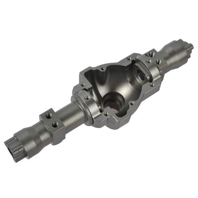 Aluminum Portal Center Gearbox Housing for Redcat Gen8 RER11405 (Titanium)