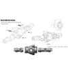Aluminum Portal Center Gearbox Housing for Redcat Gen8 RER11405 (Titanium) view 2
