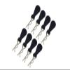 GPM Body Clips + Silicone Mount for 1/10 RC Cars - 8Pc Set Black view 1