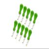 Body Clips + Silicone Mount For 1/16 To 1/18 RC Cars - 10Pc Set Green view 1
