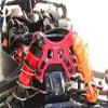 1/8 Typhon 6S BLX Upgrade Parts Aluminum Front Shock Tower - 1Pc Set Green view 2