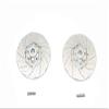 GPM For Traxxas 1/10 Maxx 4WD Monster Truck Upgrade Parts Aluminum +2mm Hex Brake Disk - 2Pc Set Gray Silver view 1