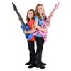 24-Piece Inflatable Rock Band Instrument Set by Forest & Twelfth, Includes Guitars Trumpets, Saxophone, Keyboard, Microphones, Drums, Fun Musical Instruments for Pretend Play, Parties, Props, Dcor view 4