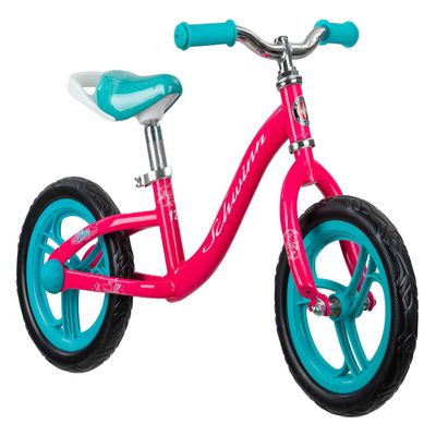 Schwinn Elm and Koen Bike or Balance Bike, 12-18 Inch Bike for Kids Ages 2-13, Black, Blue, Red, Teal, Pink or Purple, SmartStart Ergonomic Design, Adjustable Seat Grows with Child, Training Bicycle