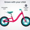 Schwinn Elm and Koen Bike or Balance Bike, 12-18 Inch Bike for Kids Ages 2-13, Black, Blue, Red, Teal, Pink or Purple, SmartStart Ergonomic Design, Adjustable Seat Grows with Child, Training Bicycle view 3