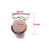 21 Enamel Metal Round Pacifier Clips/Garment Suspender Clips Baby Pacifier Clips for Making DIY Craft Supplies for Dummy Soother Bib Holder Clip view 3