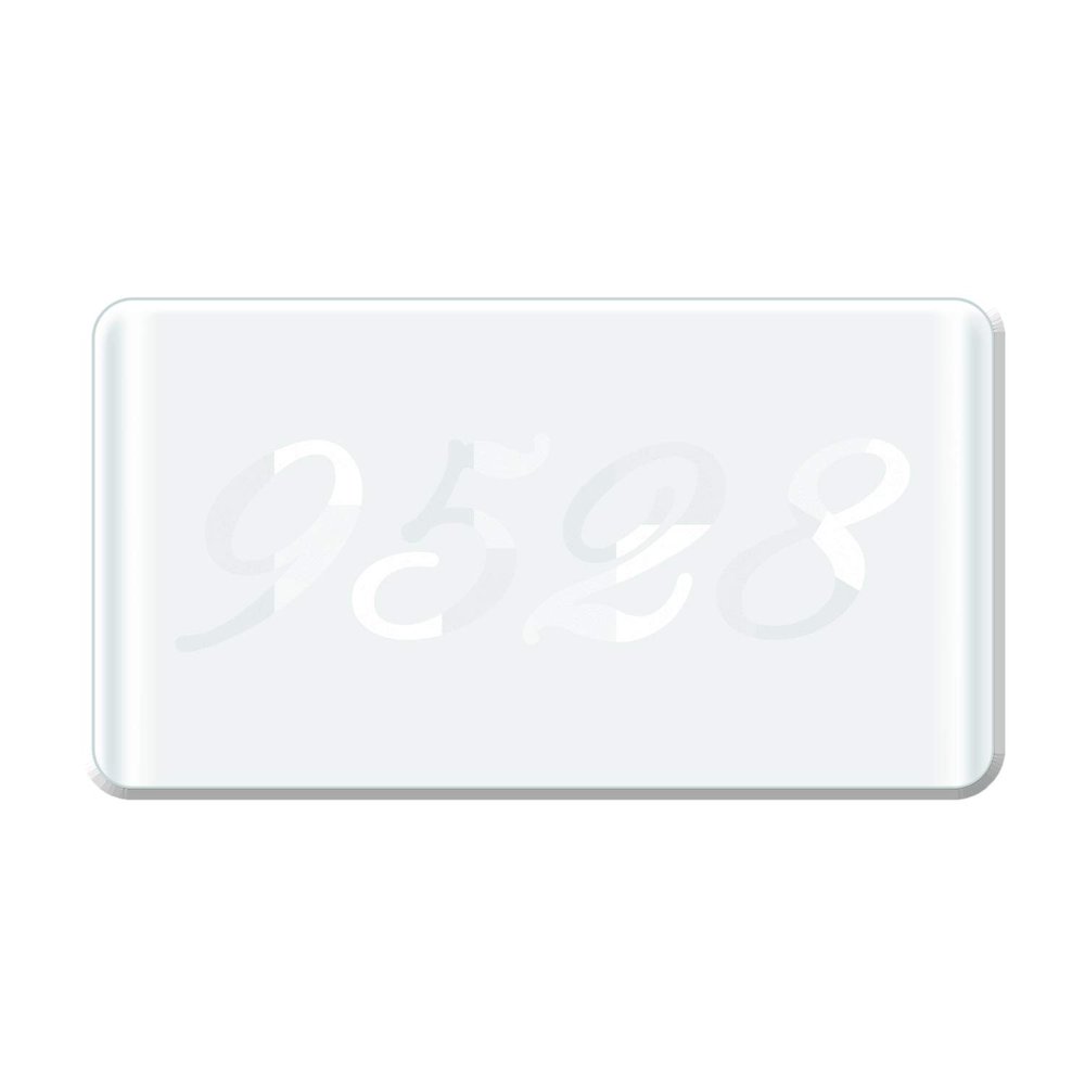 BearHoHo Escape Room Props Acrylic Magic Transparent Cards for Real Life Puzzle Game Pile Four Cards Up to Get Clues Player Adventure