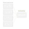 BearHoHo Escape Room Props Acrylic Magic Transparent Cards for Real Life Puzzle Game Pile Four Cards Up to Get Clues Player Adventure view 3