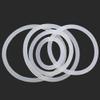 White OD 3mm-60mm Silicone O-Ring Gaskets Seals Rubber Gasket Clamp (30Pcs, M60 x 2 mm) view 1