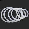 White OD 3mm-60mm Silicone O-Ring Gaskets Seals Rubber Gasket Clamp (30Pcs, M60 x 2 mm) view 3