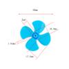 BAENRCY 40pcs 2mm Shaft Propeller with 4 Vanes and 3 Vanes,40mm and 80mm Fan Leaves RC Boat Propeller for DIY Science view 2