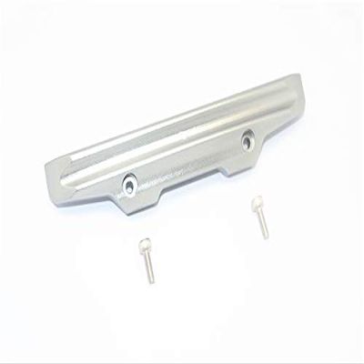 GPM TRAXXAS-1/10 MAXX Monster TRUCK-89076-4 Aluminium Rear Bumper -3PC Set (Gray)