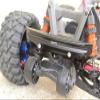 GPM TRAXXAS-1/10 MAXX Monster TRUCK-89076-4 Aluminium Rear Bumper -3PC Set (Gray) view 2