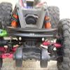 GPM TRAXXAS-1/10 MAXX Monster TRUCK-89076-4 Aluminium Rear Bumper -3PC Set (Gray) view 3