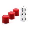 Befantasway Right Left Center Dice Game Set with 3 Dices& 36 Chips - Red, for 13  view 2