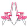 STOBOK 2PCS Miniature Folding Beach Chairs Mini Dolls House Furniture Plastic Beach Lounge Chairs Dollhouse Furniture Accessories view 1