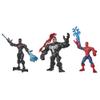 Marvel Super Hero Mashers Web-Slinging Collection Pack with Spiderman, Venom and Miles Morales (Amazon Exclusive) view 1