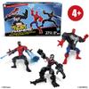 Marvel Super Hero Mashers Web-Slinging Collection Pack with Spiderman, Venom and Miles Morales (Amazon Exclusive) view 3
