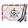 Winnwell Mini Hockey Goal Set - Indoor Hockey Training Equipment - Includes 2 Mini Sticks, 1 Ball, 1 Net Goal & Shooting Target view 1