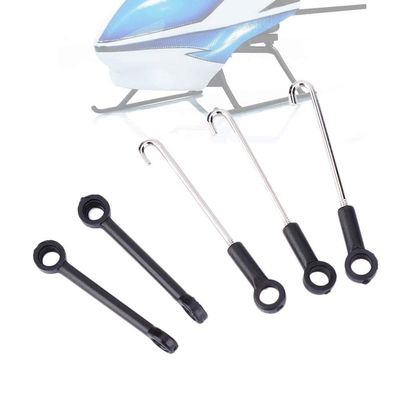 Dilwe RC Connecting Rod Set Spare Parts Compatible with V977 V966 XK K110 Aircraft Accessory