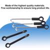 Dilwe RC Connecting Rod Set Spare Parts Compatible with V977 V966 XK K110 Aircraft Accessory view 3
