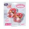 Baby Annabell Shoes 43 cm - for Children from 3 Years - Easy to Use for Small Hands - Includes 1 Pair of Shoes and 2 Models view 2