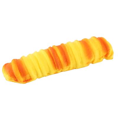 8.2 Inches Fake Caterpillar Bread for Display 5 Pieces