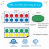 70 PCS Magnetic Ten Frames - Math Manipulatives for Elementary Classroom & Kindergarten - 4 Ten Frames & 44 Math Counters for Kids, Math Games for Kindergarten - Jumbo Magnetic Ten Frame Set view 4