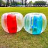 2 Pack Inflatable Bumper Balls for Adults (4ft/1.2m) Giant Sumo Balls Body Bumpers Balls Buddy Zorb Ball Outdoor Toys for Kids Yard Human Bubble Ball Hamster Ball(Red+Blue, 48inch) view 3