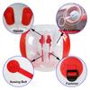 2 Pack Inflatable Bumper Balls for Adults (4ft/1.2m) Giant Sumo Balls Body Bumpers Balls Buddy Zorb Ball Outdoor Toys for Kids Yard Human Bubble Ball Hamster Ball(Red+Blue, 48inch) view 4