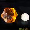 Bescon Amber Jumbo D20 38MM, Big Size 20 Sides Dice, Big 20 Faces Cube 1.5 inch view 4