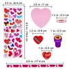 30 Sets Valentine's Day Stationery Toy Assortment Set Birthday Bags Goodie Bag Valentine Prizes Rewards Bulk Pack for Kids Girls Students Valentine's Day Party Favors School Classroom Exchange Gifts view 3