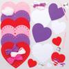 Baker Ross AT355 Heart Ornament Sewing Kits - Pack of 3, Creative Art and Craft Supplies for Kids to Make and Decorate view 2