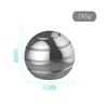 Apqdw Kinetic Desk Toys for Adults, 2.17'' Optical Illusion Fidget Office Toys for Desk Adults, Stress Reliver for Adults (55MM, Silver) view 2