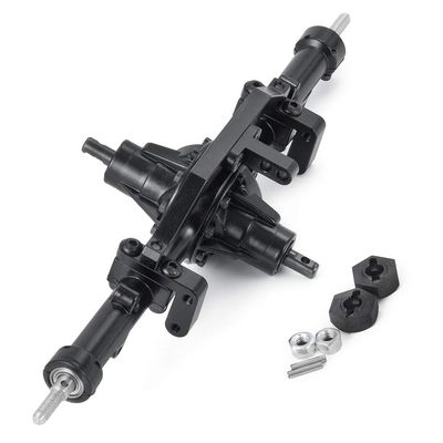 QUE-T RC Complete CNC Alloy Middle Axles for 1/10 RC Truck Rock Crawler D90 D110