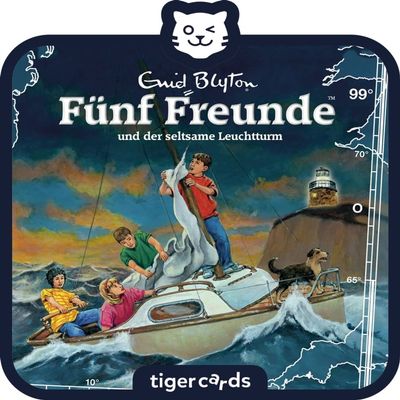 tigermedia tigercard Fnf Freunde Episode 99 der seltsame Leuchtturm Puzzle Detective Story tigerbox Audio Box Children's Radio Play Audio Book