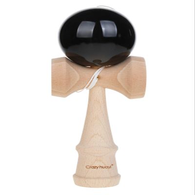 Kendama Kraze Beech Wooden Toy -Extra String (Black)