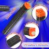 BOROLA 4Pcs Replacement Reload Clip 12-Round Refill Magazine Reload Clip Compatible for Nerf Rival Apollo XV-700 Rival Zeue XV-1200 (Black) view 2
