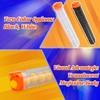 BOROLA 4Pcs Replacement Reload Clip 12-Round Refill Magazine Reload Clip Compatible for Nerf Rival Apollo XV-700 Rival Zeue XV-1200 (Clear) view 3