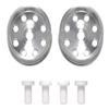 Tamiya 95538 Mini 4WD HG Aluminum Large Dia. Narrow Wheels II (2 pcs.) view 1