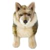 12 Standing Stuffed Animals for Boys & Girls, Safari Baby Shower Decorations, Soft Plush, Nursery Dcor, Huggable Soft Toys, Realistic Features, Elephant, Lion, Wolf, Rhino & More (Wolf) view 1
