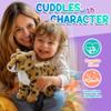 12 Standing Stuffed Animals for Boys & Girls, Safari Baby Shower Decorations, Soft Plush, Nursery Dcor, Huggable Soft Toys, Realistic Features, Elephant, Lion, Wolf, Rhino & More (Cheetah) view 2