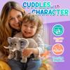 12 Standing Stuffed Animals for Boys & Girls, Safari Baby Shower Decorations, Soft Plush, Nursery Dcor, Huggable Soft Toys, Realistic Features, Elephant, Lion, Wolf, Rhino & More (Elephant) view 2