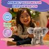 12 Standing Stuffed Animals for Boys & Girls, Safari Baby Shower Decorations, Soft Plush, Nursery Dcor, Huggable Soft Toys, Realistic Features, Elephant, Lion, Wolf, Rhino & More (Elephant) view 3