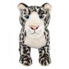 12 Standing Stuffed Animals for Boys & Girls, Safari Baby Shower Decorations, Soft Plush, Nursery Dcor, Huggable Soft Toys, Realistic Features, Elephant, Lion, Wolf, Rhino & More (Snow Leopard) view 1