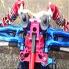 Aluminum Front Suspension Link Stabilizer for Arrma 1:8 KRATON/Talion/Outcast/Notorious/KRATON 6S V5 / Notorious 6S V5 / 1:7 Infraction/Infraction V2 / Limitless Upgrades - 1 Set Black view 4