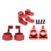 2Pcs Alloy Knuckle Steering Arm Rear Hubs for RC Car 1/10 ECX 2WD Series Parts view 2