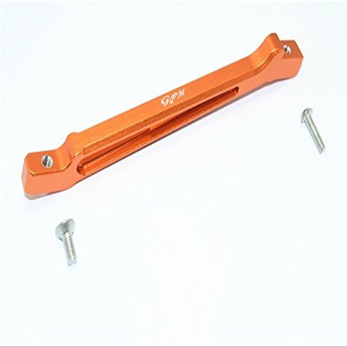 GPM ARRMA 1/8 KRATON, Outcast, Notorious, Typhon ; 1/10 SENTON Aluminum Front Steering Support MOUNT-3PC Set (Orange)